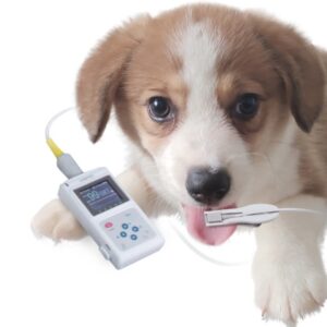 Pulsossimetro Veterinario OXY-50 con Software e Display a Colori - 2 pezzi - 2