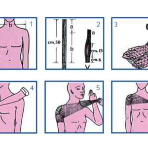 Rete Tubolare Elastica Surgifix Calibro 8 per Spalle Corpo e Schiena - 12 conf. - 2