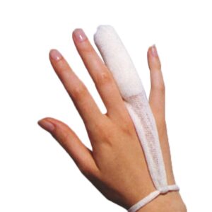 Singlefix Medicazione Sterile per Dita in Cotone con Imbottitura Assorbente Misu - 1