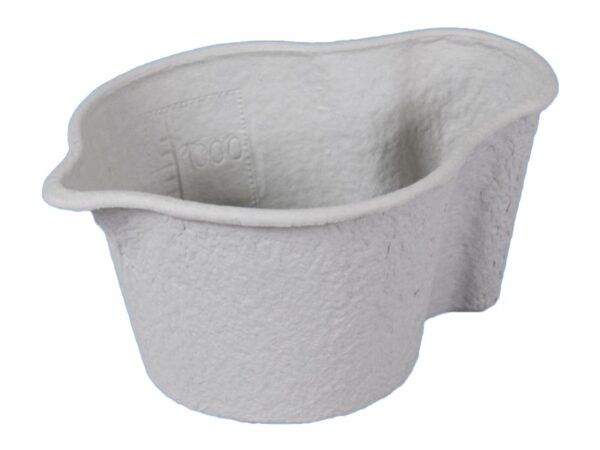 Caraffa Graduata Monouso in Carta di Cellulosa Riciclata 1,5 l, 23,9x16,7x11,6 c