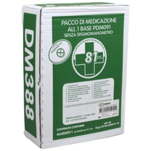 Pacco Reintegro Kit Pronto Soccorso 34195/34198 senza Sfigmomanometro - 4 pezzi - 4