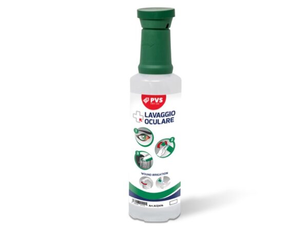 Soluzione Lavaocchi Sterile 250 ml Ricambio Made in Italy - 36 pezzi
