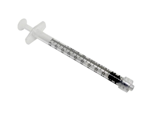 Siringa 3 Pezzi senza Ago 1 ml Cono Luer Lock - 1200 pezzi