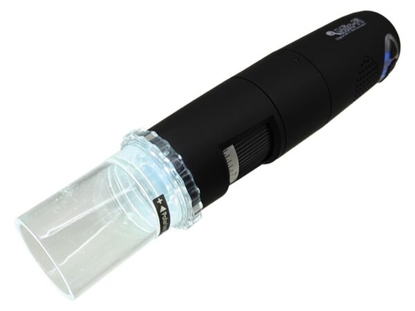 Dermatoscopio Digitale MIC Wi-Fi e USB a LED Polarizzati e Bianchi 5 Mpixel con