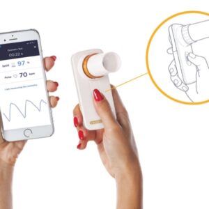 Mir Smart One Spirometro Peak Flow e FEV1 per Smartphone - 2 pezzi - 2