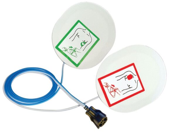 Placche per Defibrillatore Compatibili Mediana Adulti Monouso Certificazione BSI