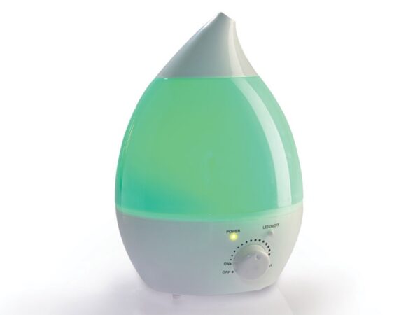 Umidificatore Humi-Rainbow a Ultrasuoni Vapore Freddo con LED 7 Colori - 4 pezzi