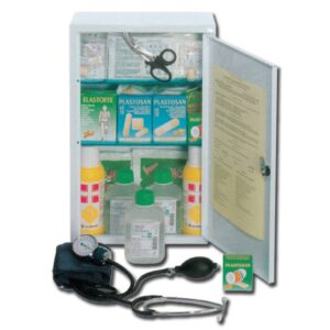 Kit Pronto Soccorso All. 1 in Armadietto Metallo 460x300x140 mm - 2 pezzi