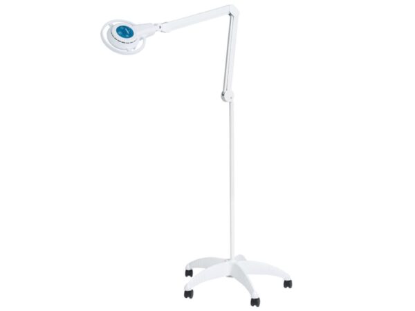 Lampada MS LED Plus per Piccola Chirurgia su Carrello con Braccio Flessibile