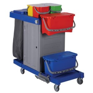 Carrello per Pulizie Multifunzionale Safety Uso Ospedaliero