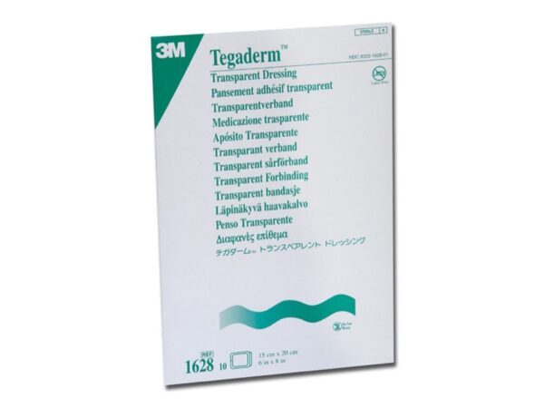 3M Tegaderm Medicazione Trasparente Sterile 15x20 cm Codice 1628 - 50 pezzi