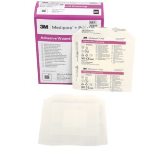 3M Medipore + Pad Medicazione Adesiva Sterile 10x10 cm - 200 pezzi - 2