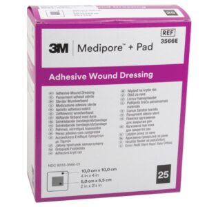 3M Medipore + Pad Medicazione Adesiva Sterile 10x10 cm - 200 pezzi - 3