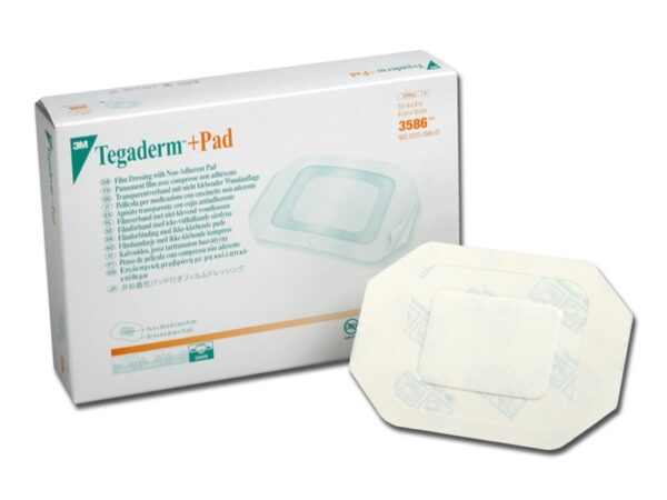 3M Tegaderm+Pad Medicazione Sterile Trasparente 9x10 cm 3586 - 100 pz