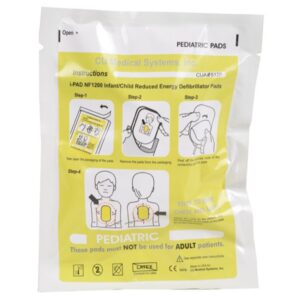 Elettrodi Monouso Pediatrici per Defibrillatore I-PAD - 4 kit da 2 pezzi