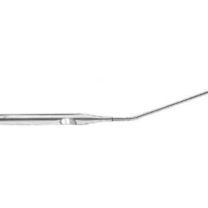 Pinza Bipolare Binner 22 cm Angolata con Copertura Isolante - 2 pezzi