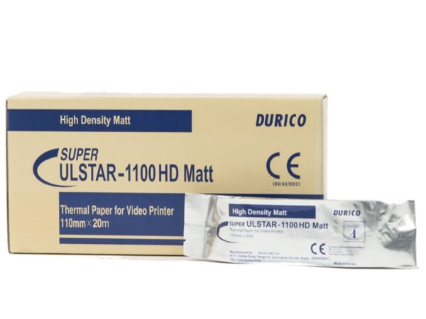 Durico Carta per Videostampante Compatibile ULSTAR-110HD - 20 rotoli