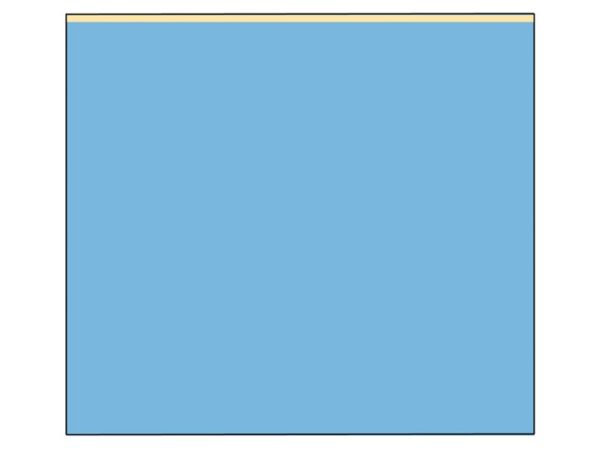 Telo Chirurgico TNT Biaccoppiato 180x200 cm con Adesivo 54 g/m Sterile - 50 pz
