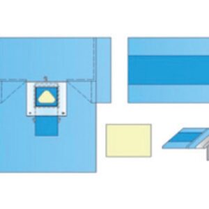 Set Cesareo Sterile in TNT Biaccoppiato con Telo Tavolo 150x200 cm - 8 pezzi