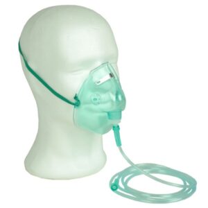 Mascherina per Ossigenoterapia Adulti con Tubo - 100 pezzi - 3
