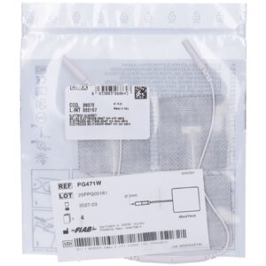 Elettrodi Pregellati Monouso con Cavo 46x47 mm Latex Free - 160 pezzi - 2