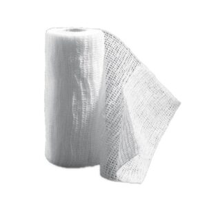 Benda Elastica Coesiva 4 m x 12 cm Latex Free per Fissaggio Medicazione - 100 pz