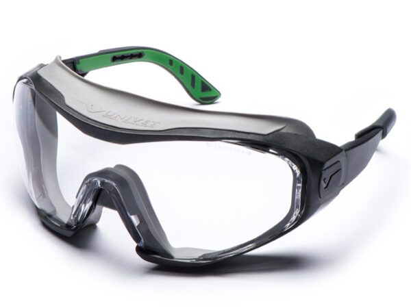 Maschera di Alta Protezione Antiappannante e Antigraffio con Ampia Lente - 6 pz