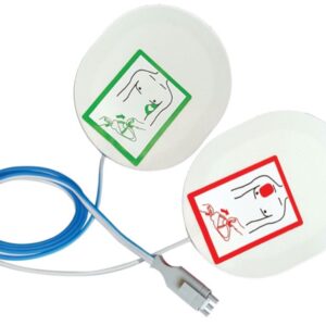 Placche per Monouso per Adulti per Defibrillatore Metrax da S/N 739xxxxx - 4 kit - 1