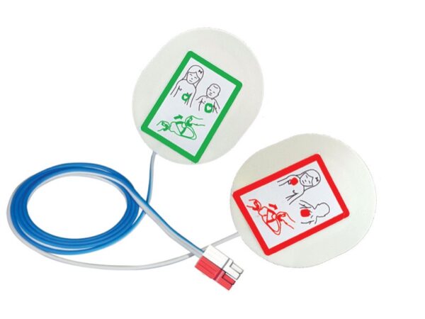 Placche Pediatriche Compatibili per Defibrillatore Cardiac Science e GE - 2 kit