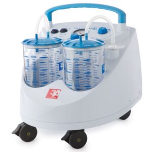 Aspiratore Chirurgico Maxi Aspeed 60 Litri 2 Vasi da 4 Litri con Pedale 230V - 1