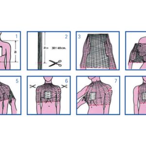 Rete Tubolare Elastica Surgifix Calibro 9 per Spalle Corpo e Schiena - 10 conf. - 2