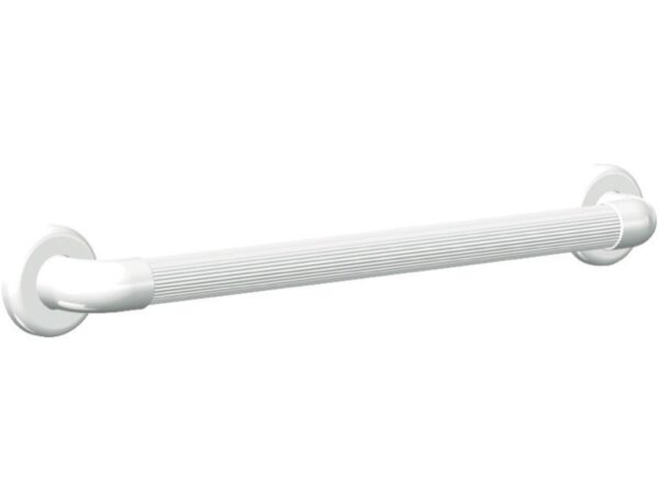 Maniglione Fisso in PVC Medicale Striato con Placche ABS 60 cm - 15 pezzi