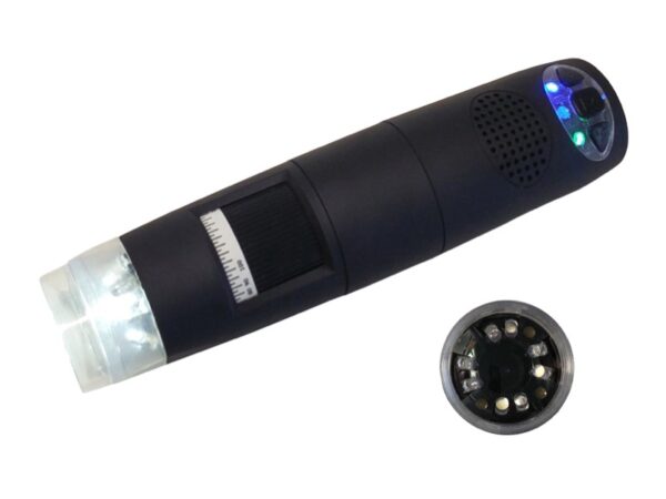 Dermatoscopio Digitale a LED Polarizzati + UV + Bianchi Wi-Fi e USB con Software