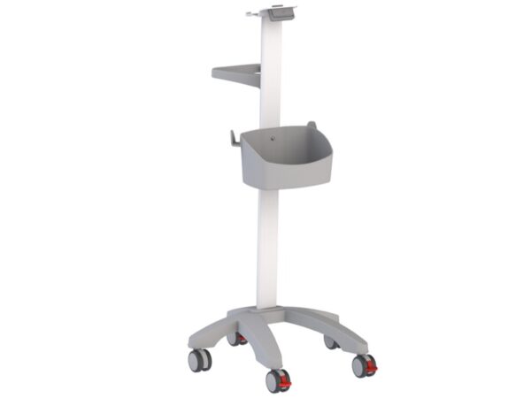 Carrello per Monitor Paziente e Ventilatori senza Piastra Adattatrice
