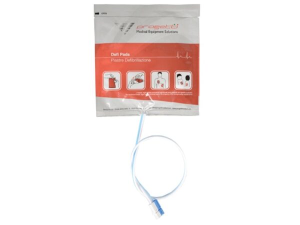 Placche Monouso con Cavo per Defibrillatore Rescue Sam Adulti - 2 kit