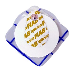 Elettrodi ECG Monouso Foam Snap Decentrato 50 mm Rotondi Adulto - 1000 pz - 2