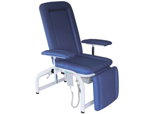 Poltrona Donatori per Prelievo Elettrica Blu