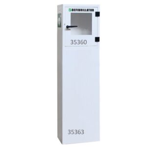 Piantana Bianca per Armadietti Defibrillatore 35360-35362 - 2 pezzi