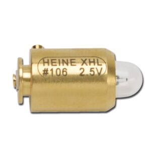 Heine Lampadina 106 per Oftalmoscopio Mini 3000 - 4 pezzi