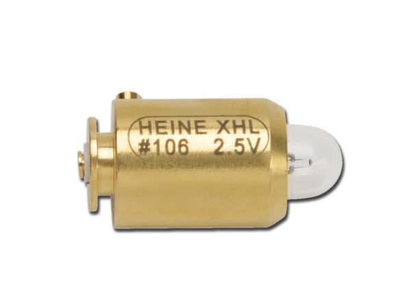 Heine Lampadina 106 per Oftalmoscopio Mini 3000 - 4 pezzi