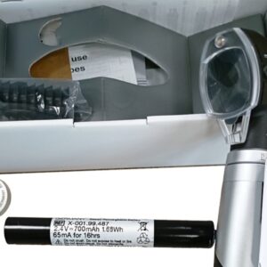 Heine Mini 3000 LED Otoscopio F.O. con Manico Ricaricabile Nero D-008.70.301 - 2