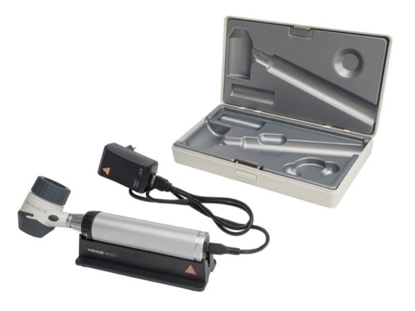 Riester Dermatoscopio Delta 20 T LED HQ USB 3,5 V Li-Ion per Immersione e Polari