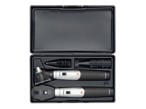 Heine Set Diagnostico Mini 3000 LED Direct Otoscopio e Oftalmoscopio Nero D-872.