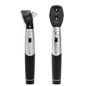 Heine Set Diagnostico Mini 3000 LED Direct Otoscopio + Oftalmoscopio Nero - 2
