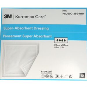 3M Kerramax Care Medicazione Super-Assorbente 20x30 cm - 20 pz - 3
