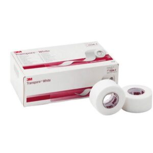 3M Transpore Cerotto Chirurgico Bianco 25 mm x 9,14 m - Codice 3M 1534-1 - 96 pz - 2