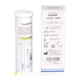 Test Diagnostico Combi Screen mALB/CREA per Microalbuminuria Rapporto Albumina-C