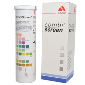 Strisce per Urine Combiscreen 10Plus con Protezione Acido Ascorbico 10 Parametri