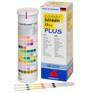 Strisce Urine Combi Screen 11SYS Plus con Protezione Acido Ascorbico 11 Parametr - 1