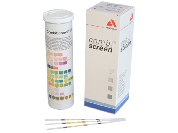 Strisce Urine Combi Screen 11Plus con Protezione Acido Ascorbico 11 Parametri -